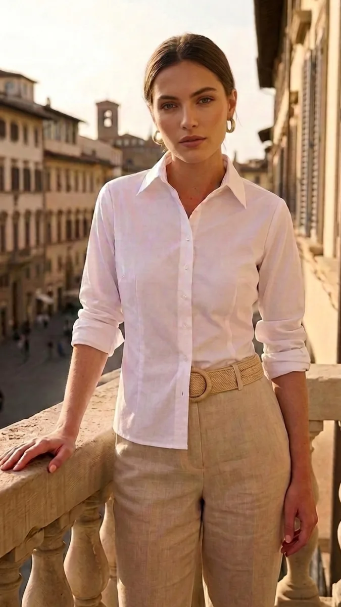 Camisa Sastrera · camisas de mujer · Vitreaux Boutique